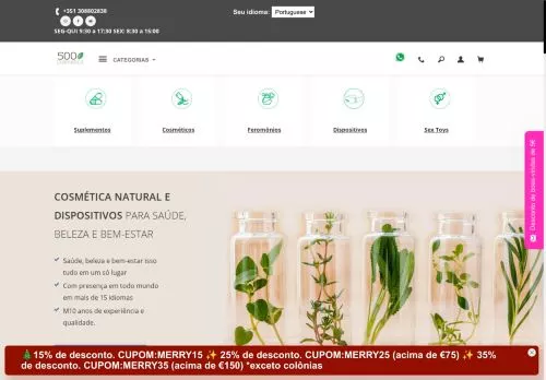 500Cosmetics Dezembro 2025