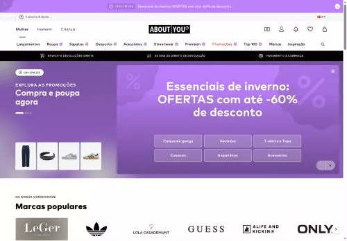 ABOUT YOU Janeiro 2026