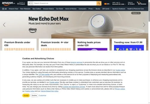 Amazon Portugal Maio 2026