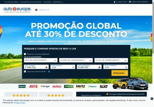 Autoeurope Abril 2026