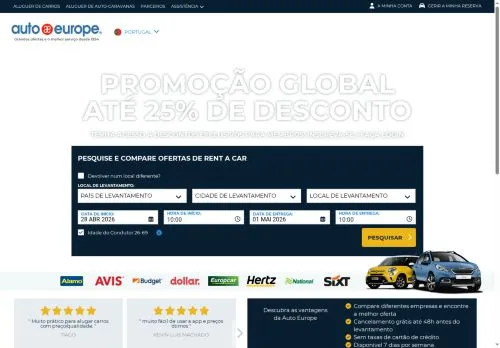 Autoeurope Abril 2026