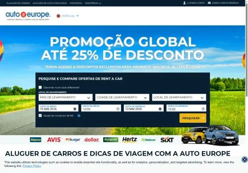 Autoeurope Maio 2026