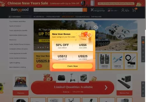 Banggood Março 2026