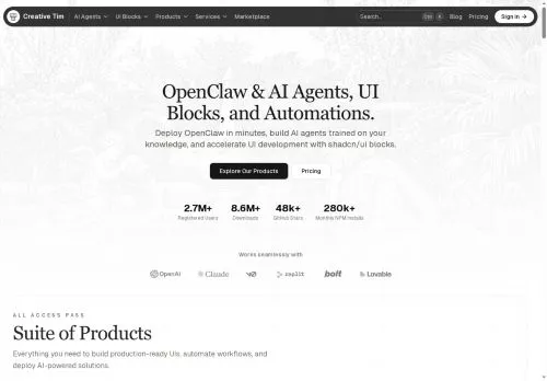 Creative Tim Março 2026