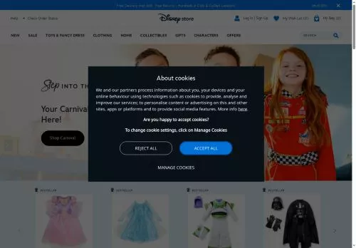 Disney Store Janeiro 2026