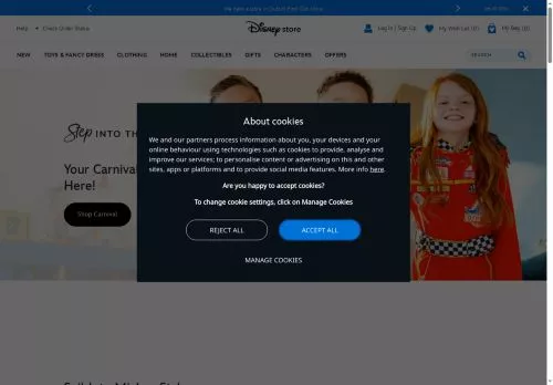 Disney Store Fevereiro 2026