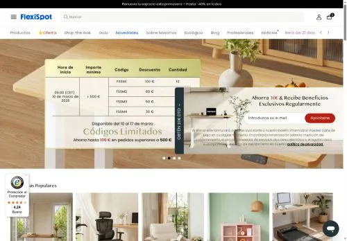 Flexispot Março 2026