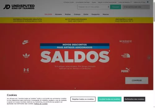 JD Sports Janeiro 2026