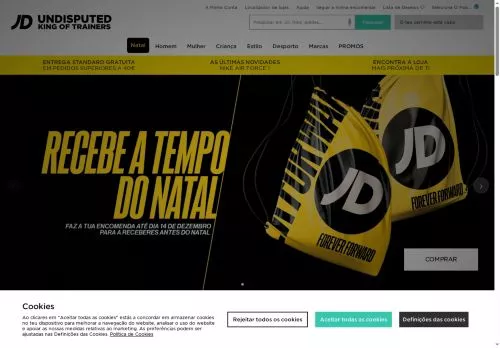 JD Sports Dezembro 2025
