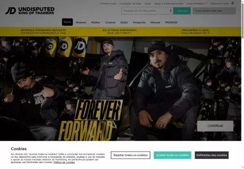 JD Sports Dezembro 2025