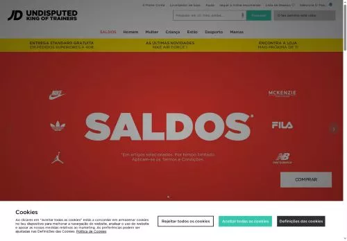 JD Sports Dezembro 2025