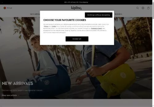 Kipling Fevereiro 2026