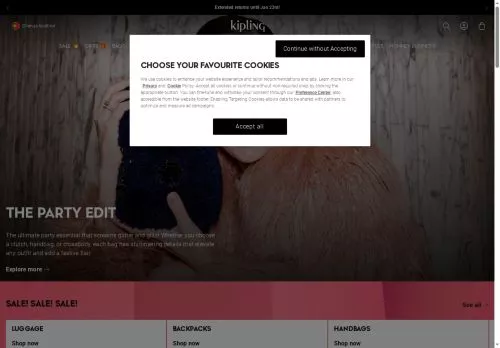 Kipling Janeiro 2026