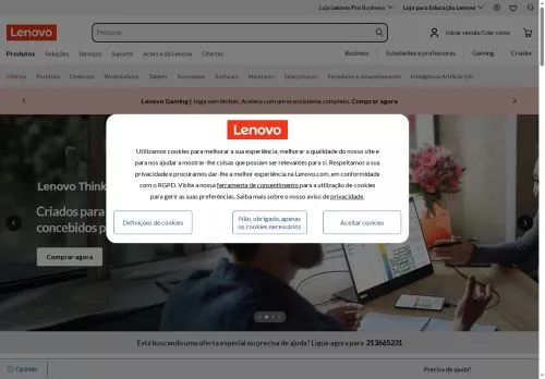 Lenovo Fevereiro 2026