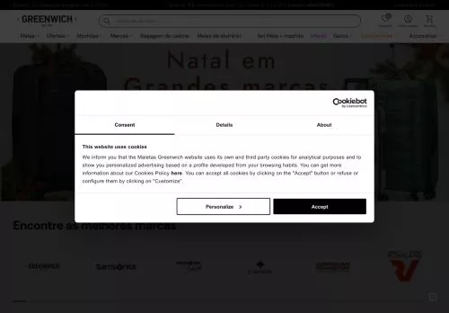 Maletas Greenwich Dezembro 2025