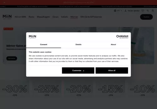 Miin Cosmetics Janeiro 2026