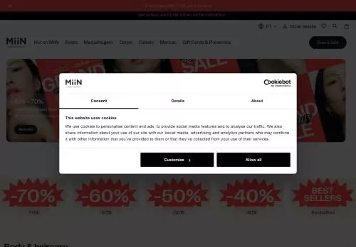 Miin Cosmetics Março 2026