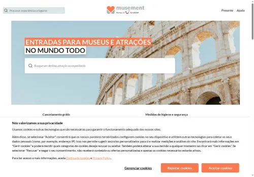Musement Maio 2026