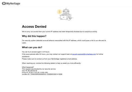 Myheritage Março 2026