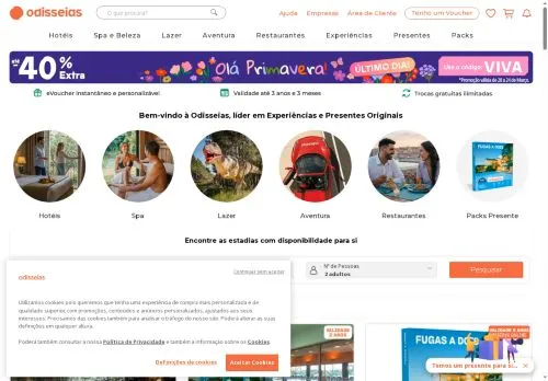 Odisseias Abril 2026