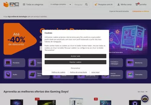 PC Componentes Fevereiro 2026
