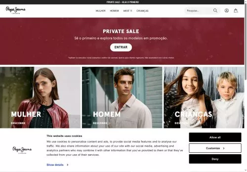 Pepe Jeans Dezembro 2025