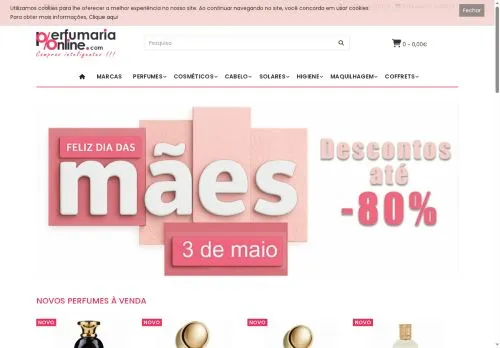Perfumaria Online Maio 2026