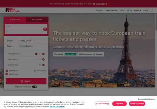 Rail Europe Fevereiro 2026