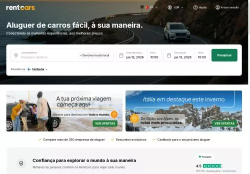 Rent Cars Janeiro 2026