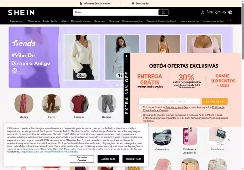 SHEIN Fevereiro 2026