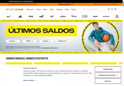 Sport Zone Fevereiro 2026