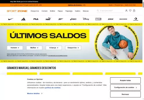 Sport Zone Fevereiro 2026