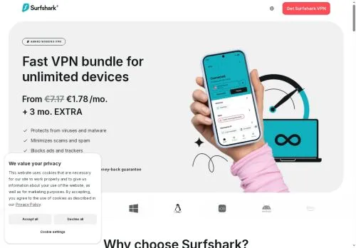 Surfshark VPN Abril 2026