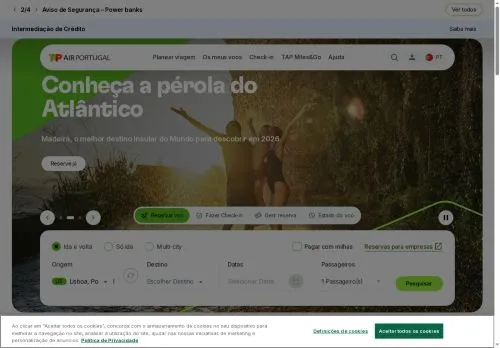 TAP Air Portugal Abril 2026