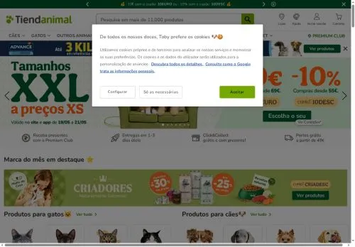 Tiendanimal Maio 2026