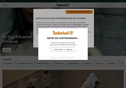 Timberland Fevereiro 2026