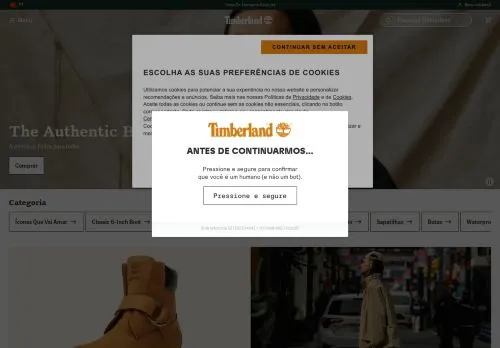 Timberland Maio 2026