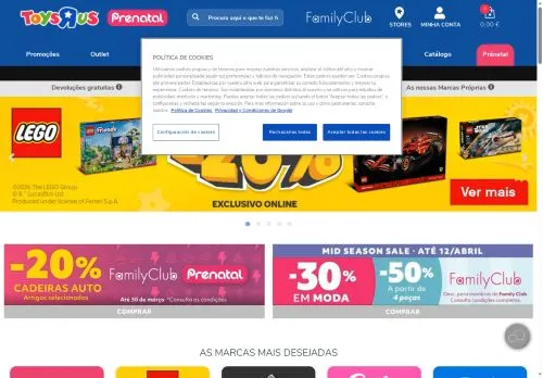 Toys'R'Us Março 2026