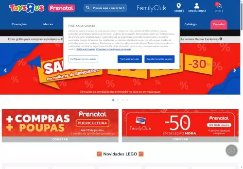 Toys'R'Us Janeiro 2026