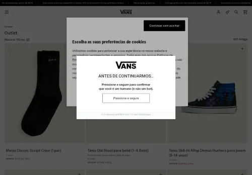 Vans Março 2026