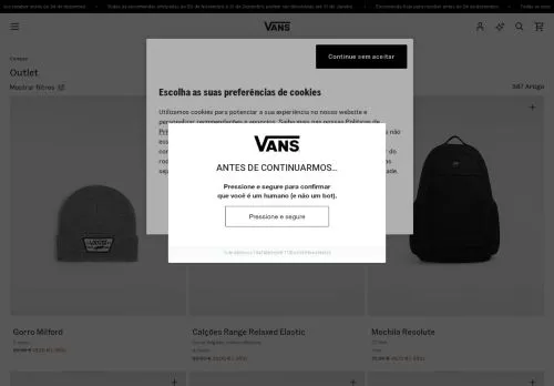 Vans Dezembro 2025
