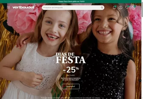 Vertbaudet Dezembro 2025