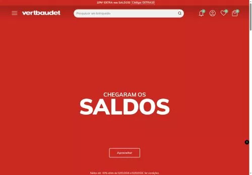 Vertbaudet Janeiro 2026