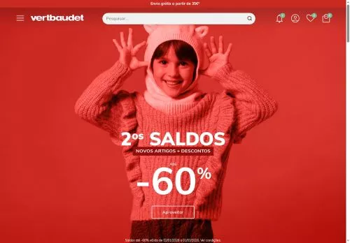 Vertbaudet Janeiro 2026