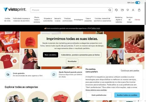 Vistaprint Março 2026