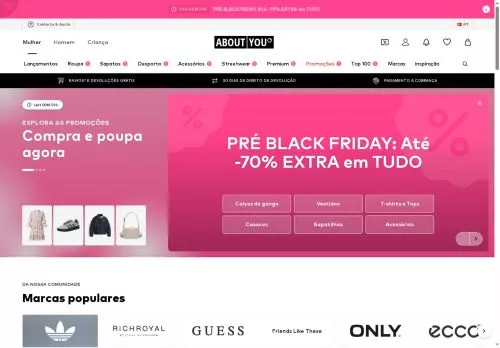 ABOUT YOU Novembro 2025