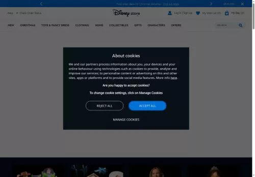 Disney Store Dezembro 2025