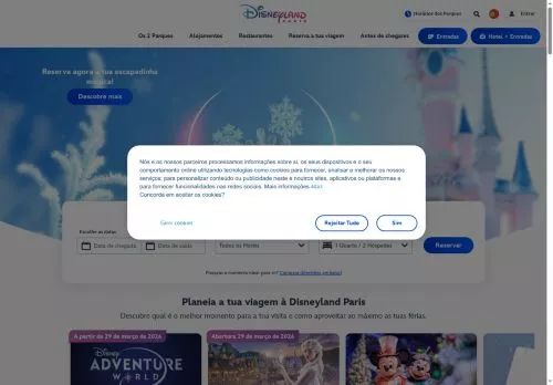 Disneyland Paris Dezembro 2025