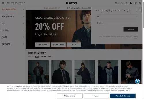 G-Star RAW Dezembro 2025