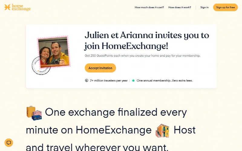 Homeexchange Outubro 2026
